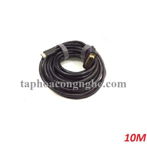 Unitek 28509 Y-C222E 10M Màu Đen Cáp Chuyển Đổi Hdmi Ra Dvi 24+1 30028509